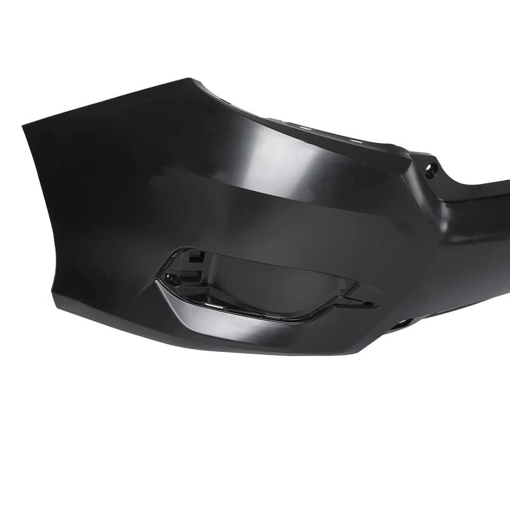 G-PLUS Rear Bumper Cover Compatible with Honda Civic Sedan 2016 2017 2018 2019 2020, 04715TBAA00ZZ, HO1100296, Primed Black