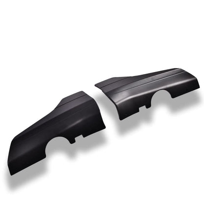 G-Plus Side Skirt Panel Kit Compatible with 2017-2021Tesla Model 3,Rear Bumper Lip Splitter Winglet Body