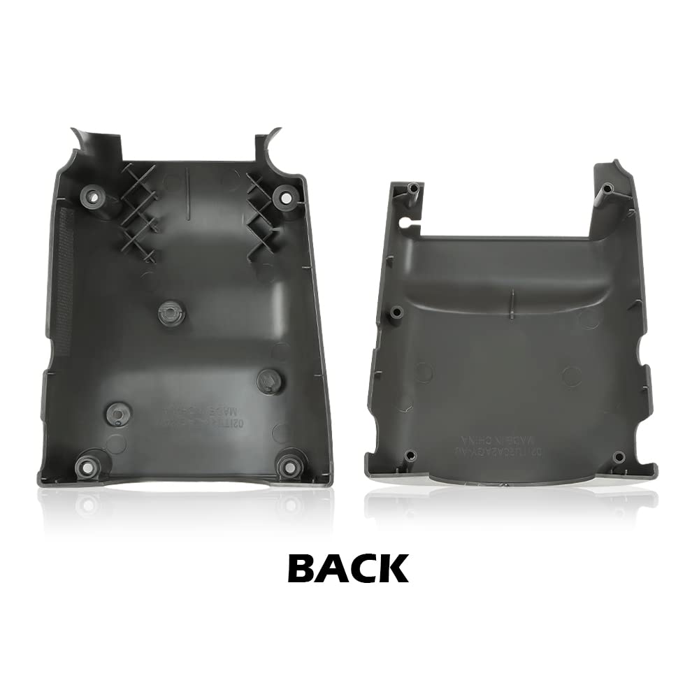 G-PLUS Grey Lower & Upper Steering Column Cover Compatible with Toyota 4Runner Pickup 1990-1995, 45286-35330, 45287-04020, 45286-04020, 45286-35360