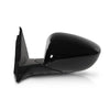 G-PLUS Power Mirror Left Driver Side Compatible with Honda Accord Sedan 2018-2022 1.5L 76258TVAA02 76251TVAA01ZJ HO1320328 Glossy Black 3-Pin Manual Folding