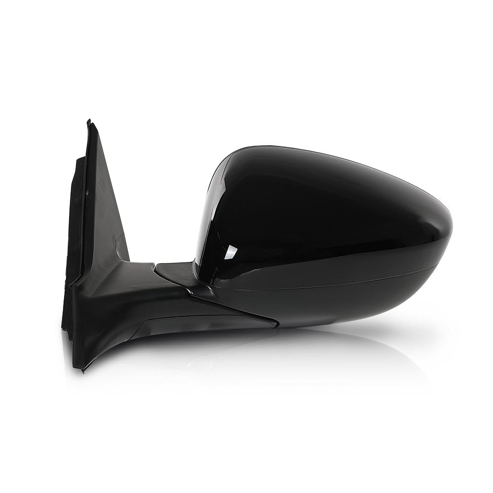 G-PLUS Power Mirror Left Driver Side Compatible with Honda Accord Sedan 2018-2022 1.5L 76258TVAA02 76251TVAA01ZJ HO1320328 Glossy Black 3-Pin Manual Folding