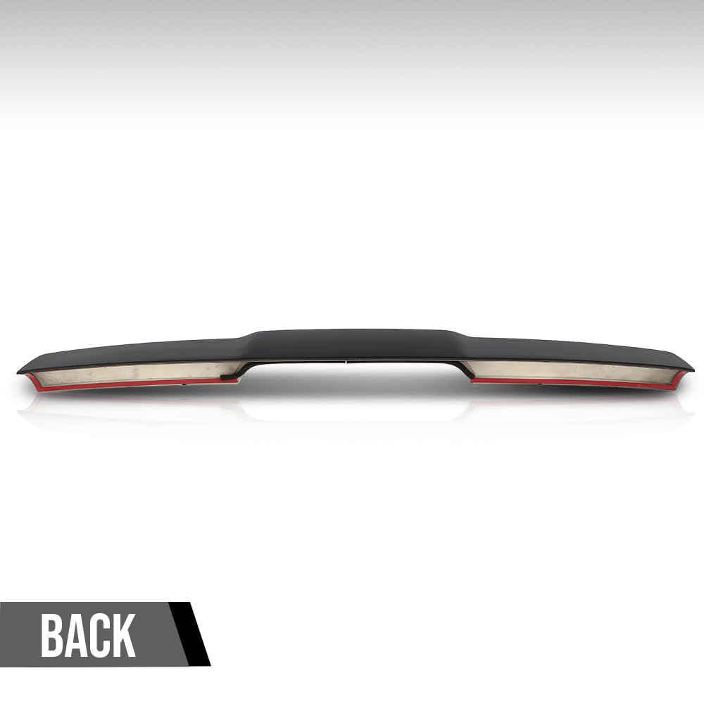 G-PLUS Rear Trunk Roof Spoiler Lip Wing Compatible with Ford F150 All Cabs 2009 2010 2011 2012 2013 2014 Trunk Roof Spoiler Lip Wing Black