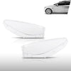 G-PLUS Headlight Lens Cover Compatible with BMW 5-Series GT F07 2010-2017 Left & Right Pair Front Headlamp Lens Cover Clear