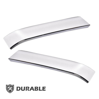 G-PLUS Chrome Grille Molding Trim Compatible With Chevy Silverado 1500 Classic HD 2500 3500 2003-2007 LH & RH Grill Trims Set 10397972, GM1213105, 10397973, GM1212105