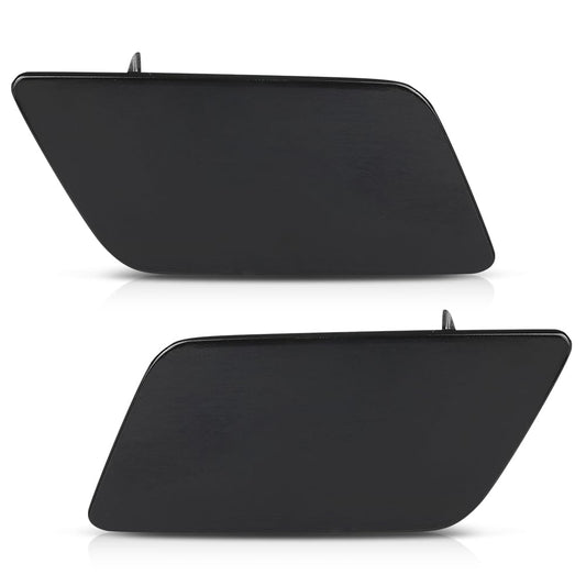 G-PLUS Pair Front Bumper Headlight Washer Cover, Compatible with Audi Q3 2015-2018, LH Driver & RH Passenger 2PCS, 8U0955276E, 8U0955275E