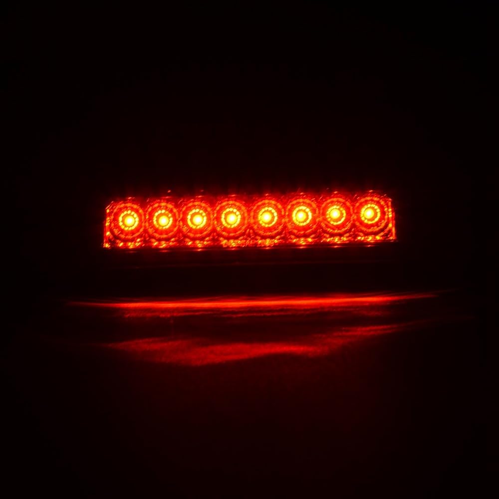 G-PLUS LED Third Brake Light Compatible with Toyota Tacoma 1995-2017 3rd High Mount Cargo Lamps, Smoky Lens Chrome Housing, 8157004030
