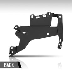 G-PLUS Headlight Bracket for Chevy Corvette C5 1997-2004 Black Right Side Close-up View
