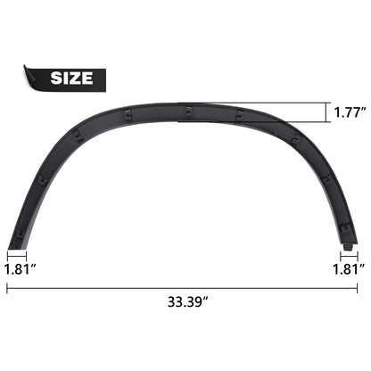 G-PLUS Front Wheel Housing Molding Trim Compatible with Chevy Trax 2017-2022 Driver Left Side Fender Flares 42490924 GM1290251