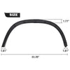 G-PLUS Front Wheel Housing Molding Trim Left Right Side Compatible with Chevy Trax 2017-2022 42490924 GM1290251 Black