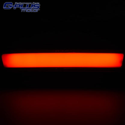 G-PLUS LED Third Brake Cargo Light Compatible With 2000-06 Chevy Suburban Tahoe GMC Yukon(ONLY For Liftgate Rear Doors),3RD Stop Tail Lamps (LED Strip Chrome Housing Smoky Lens)