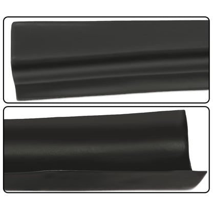 G-PLUS Rear Trunk License Filler Set Compatible with Cadillac Deville 1980-1992 /Fit for Cadillac Fleetwood 1980-1992 /Fit Cadillac Brougham 1980-1992 Black Bumper Filler 3pcs