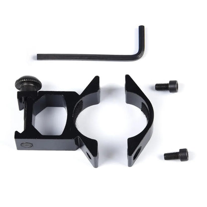 G-PLUS Scope Rings Mount Fit 1" Diameter 10mm 3/8" High Profile See-Thru Dovetail 2PCS Black