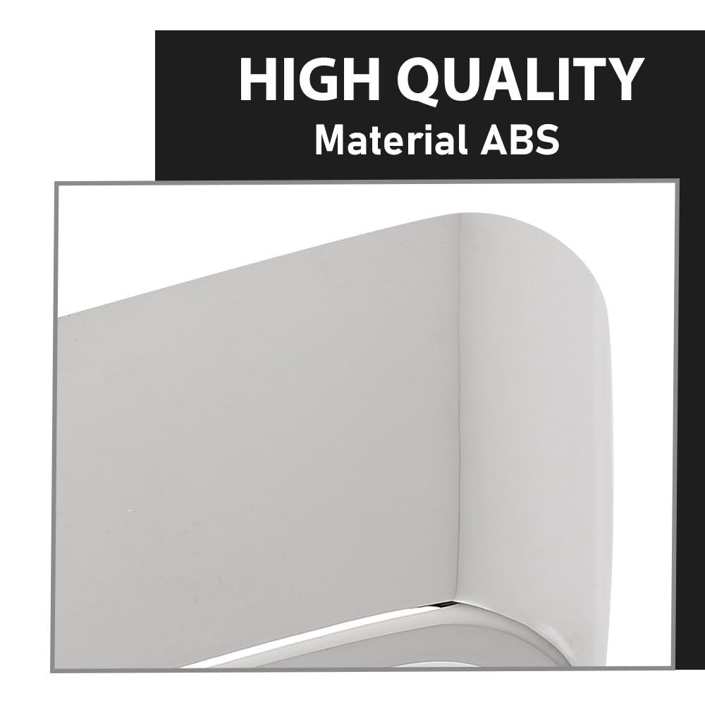 G-PLUS Rear Left Bumper Cover Exhaust Pipe Hole Trim Frame, Compatible with Benz E400 A220 E450 E350 E53 2018-2023, Driver Side, 2058852221, MB1138107