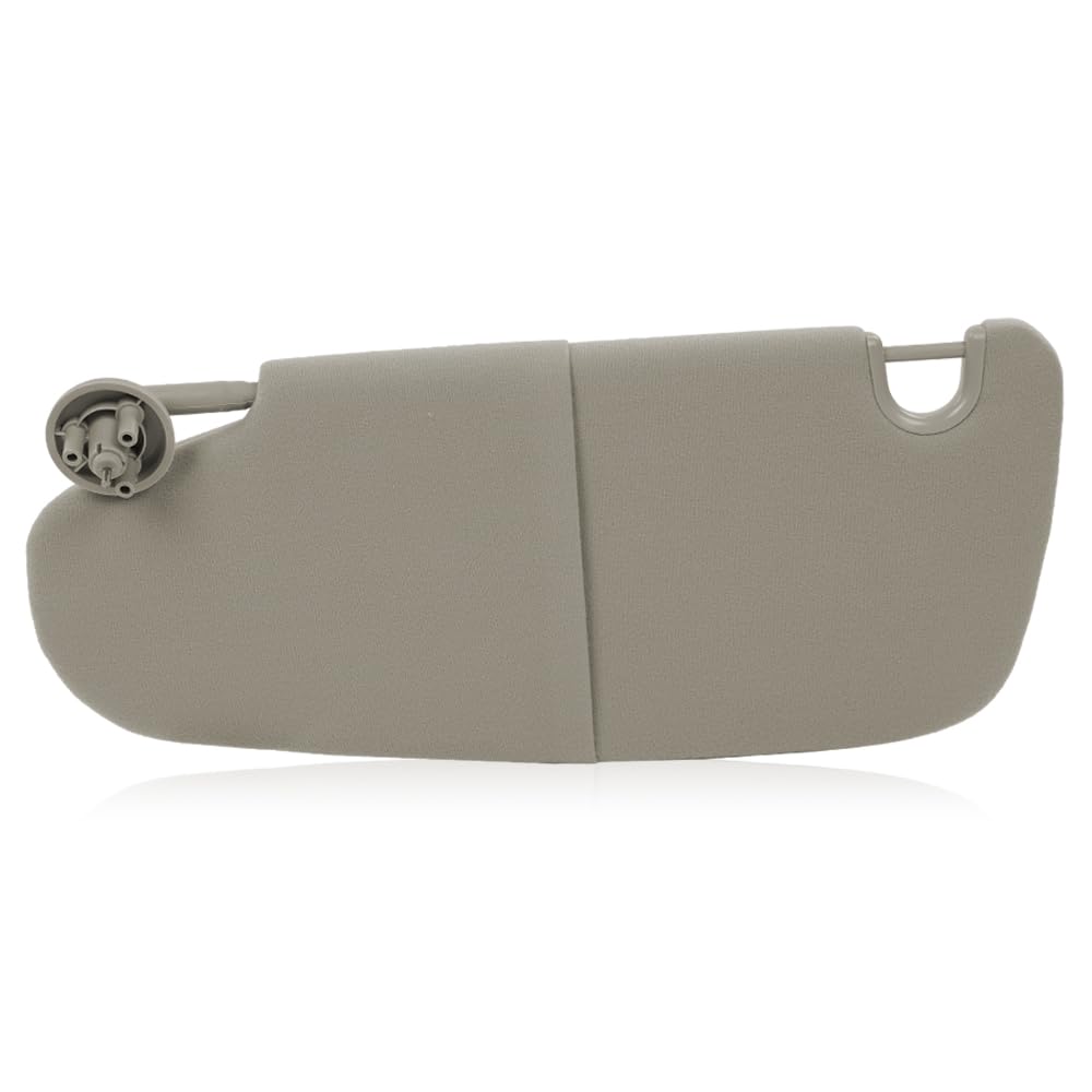 G-PLUS Beige Left Side Sun Visor Compatible with 2002-2009 Dodge Ram 1500 2500 3500