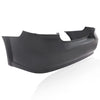G-PLUS Rear Bumper Cover Compatible with Chevy Aveo Sedan LS LT 4Door 2007 2008 2009 2010 2011 Primed Black Bumper Cover 95978858 GM1100791