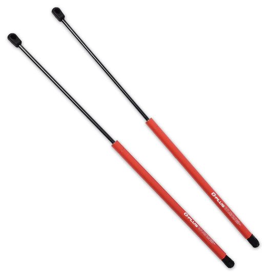 【Multi-Colored】 G-PLUS Hood Lift Supports Hood Struts Compatible with 2002-2010 Dodge Ram 1500 2500 3500 4500 5500, Front Hood Shock 2PCs Set(Matt Red)