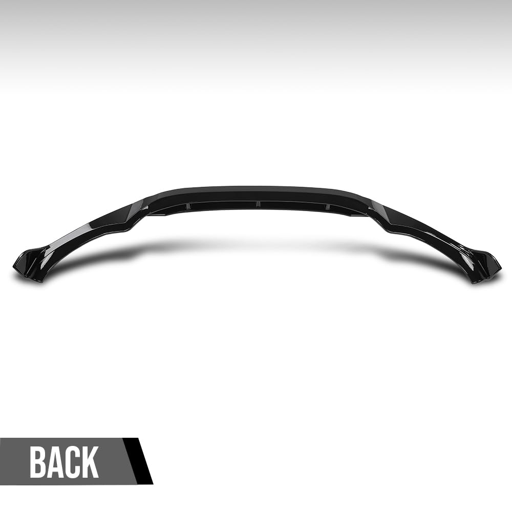 G-PLUS Front Bumper Lip Splitter Spoiler Compatible with BMW X3 G01 X4 G02 2017 2018 2019 2020 2021, Only Fit Model with M Sport Bumper Front Splitter Lip Gloss Black