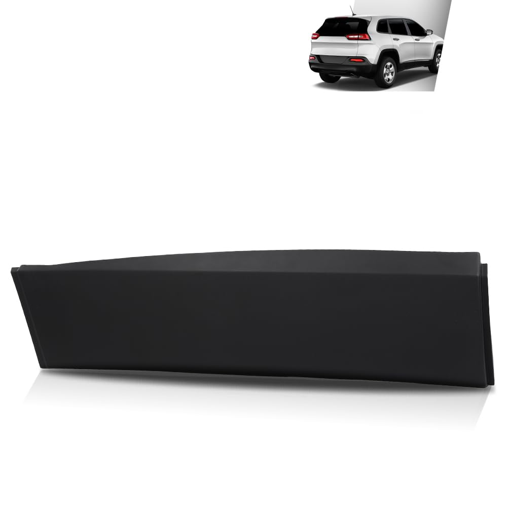 G-PLUS Rear Door Molding Rear Passenger Side Compatible with Jeep Cherokee 2014-2022 Black CH1505110, 6VX68RXFAC