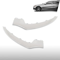 G-PLUS Bumper Face Bar Trims 2PCS for Benz E550 2014-2017 Silver Product Image
