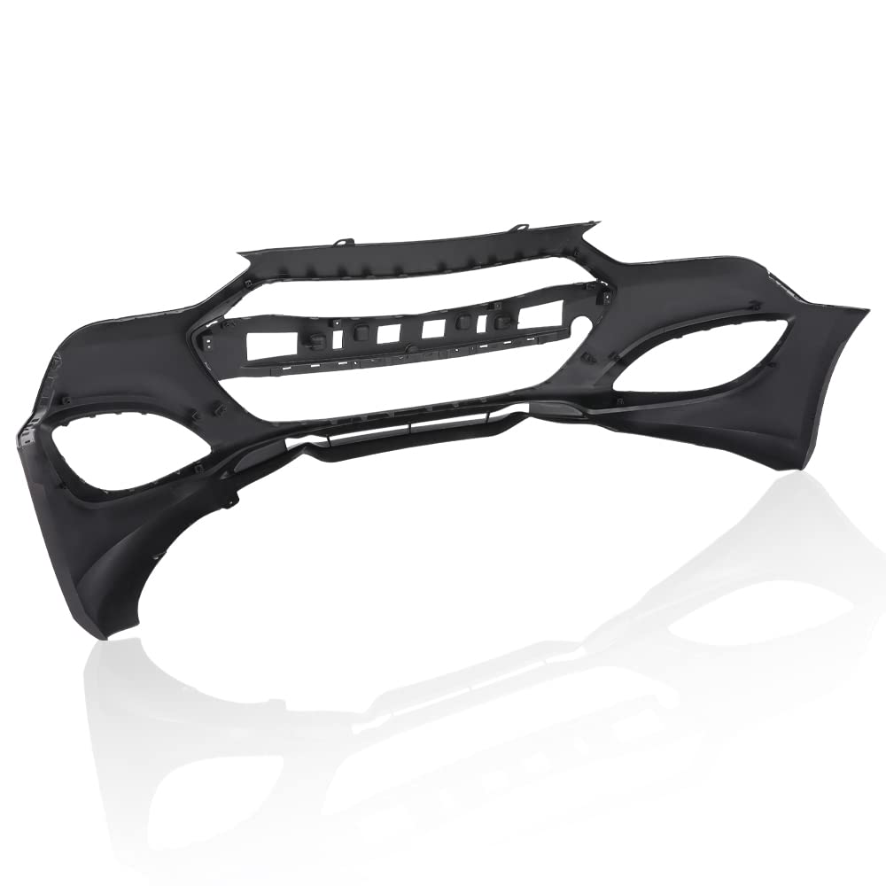 G-PLUS Front Bumper Cover Compatible with Hyundai Genesis Coupe (2-Door) 2013 2014 2015, HY1000197 865112M300, Black Primered