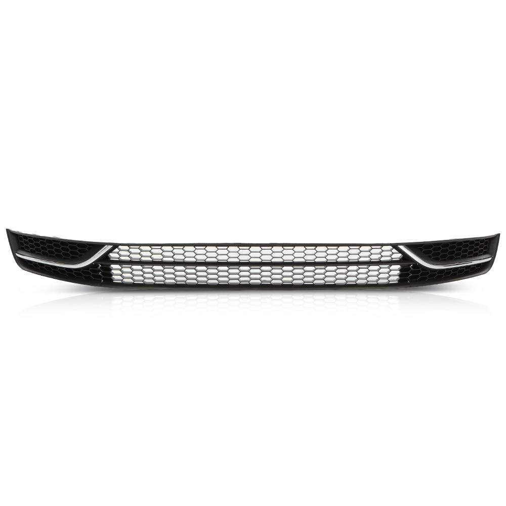 G-PLUS Front Bumper Radiator Lower Grille and Grill Fog Light Cover Compatible with Volkswagen Passat 2012-2015 561853665E 561853666C 561853677