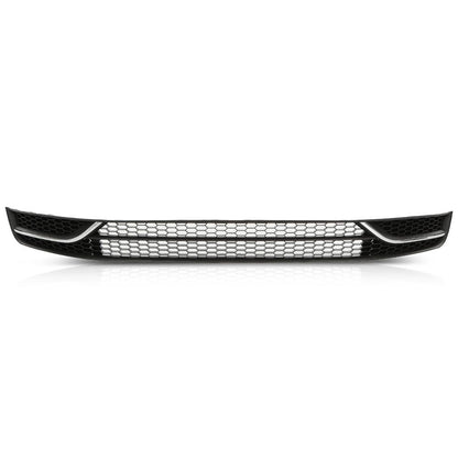 G-PLUS Front Bumper Radiator Lower Grille and Grill Fog Light Cover Compatible with Volkswagen Passat 2012-2015 561853665E 561853666C 561853677