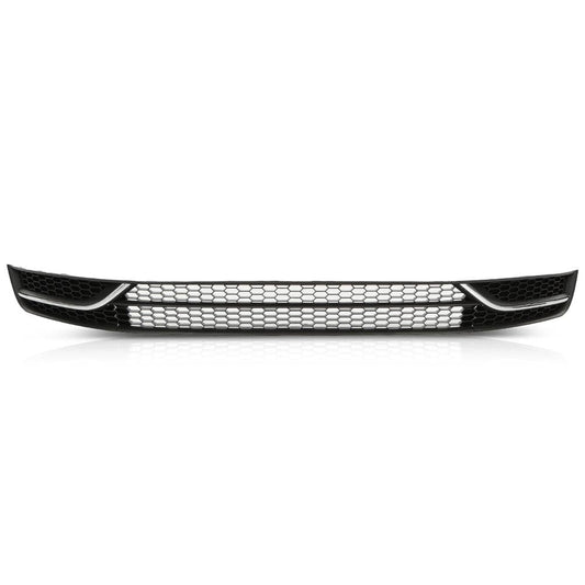 G-PLUS Front Bumper Radiator Lower Grille and Grill Fog Light Cover Compatible with Volkswagen Passat 2012-2015 561853665E 561853666C 561853677