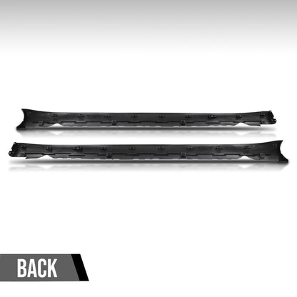 G-PLUS Side Skirt Lower Rocker Molding Cover Left & Right Side Compatible with Tesla Model 3 2017-2022 1089831-00-D, 1089830-00-D Black