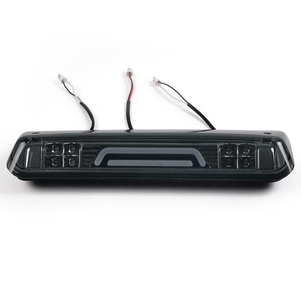 G-PLUS LED Third Brake Light Compatible With Ford F150 2004 2005 2006 2007 2008 3RD Cargo Led Tail Lamps Smoky Lens Chrome Housing