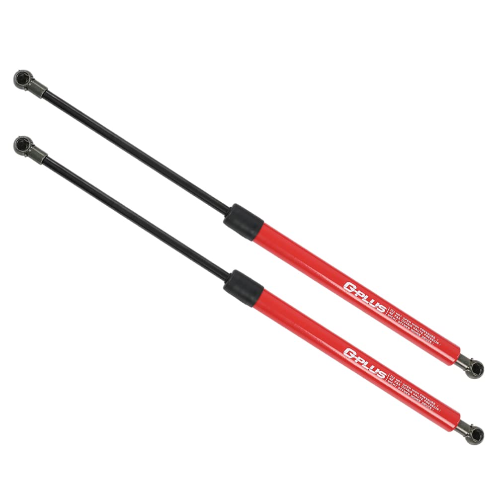 G-PLUS Racing Bonnet Hood Lift Gas Strut Shock Compatible with Honda Civic EG EK EJ EH 1992-2000 Hood Panel Bonnet Gas Struts Red