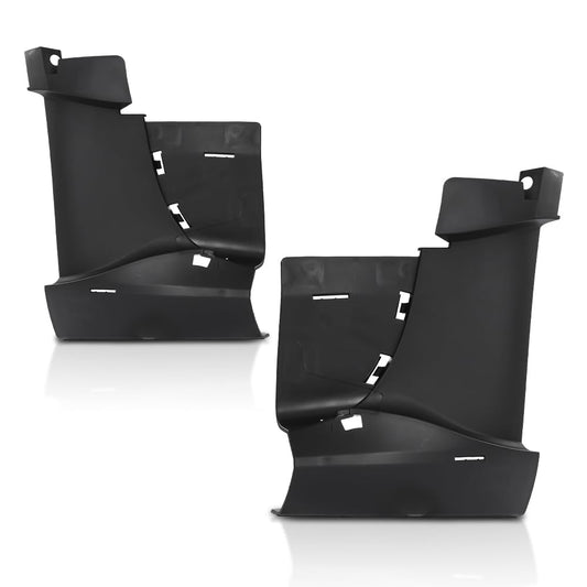 G-PLUS Front Bumper Lower Wheelhouse Liner Bracket Left+Right Compatible with Tesla Model 3 2017-2022 1084175-00-D, 1084177-00-D Black