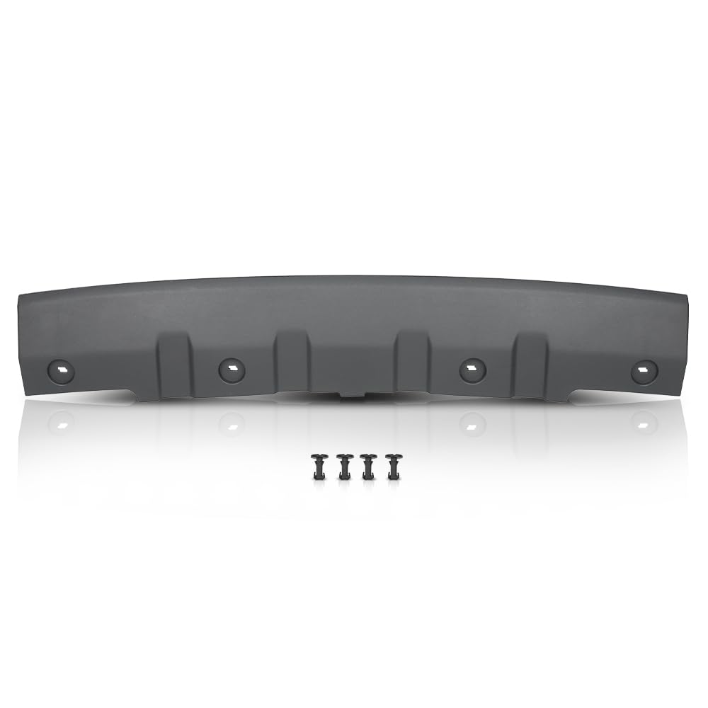 G-PLUS Front Bumper Tow Hook Skid Plate Compatible with LR4 Discovery 4 2014-2016 Gray