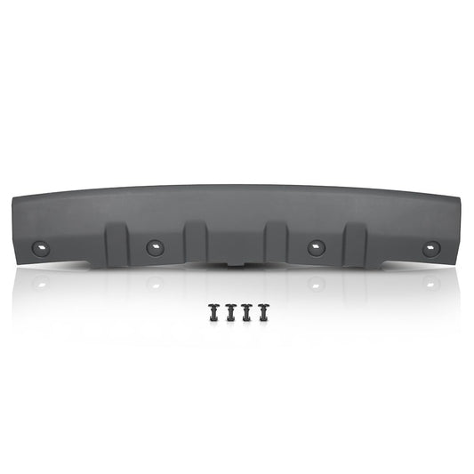 G-PLUS Front Bumper Tow Hook Skid Plate Compatible with LR4 Discovery 4 2014-2016 Gray