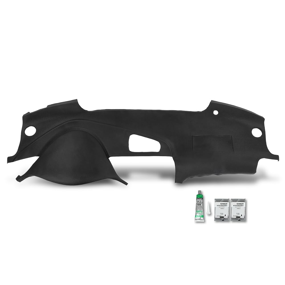 G-PLUS TPE Dash Cover Dashboard Cap Panel Compatible with Acura TL 2004-2008 Black