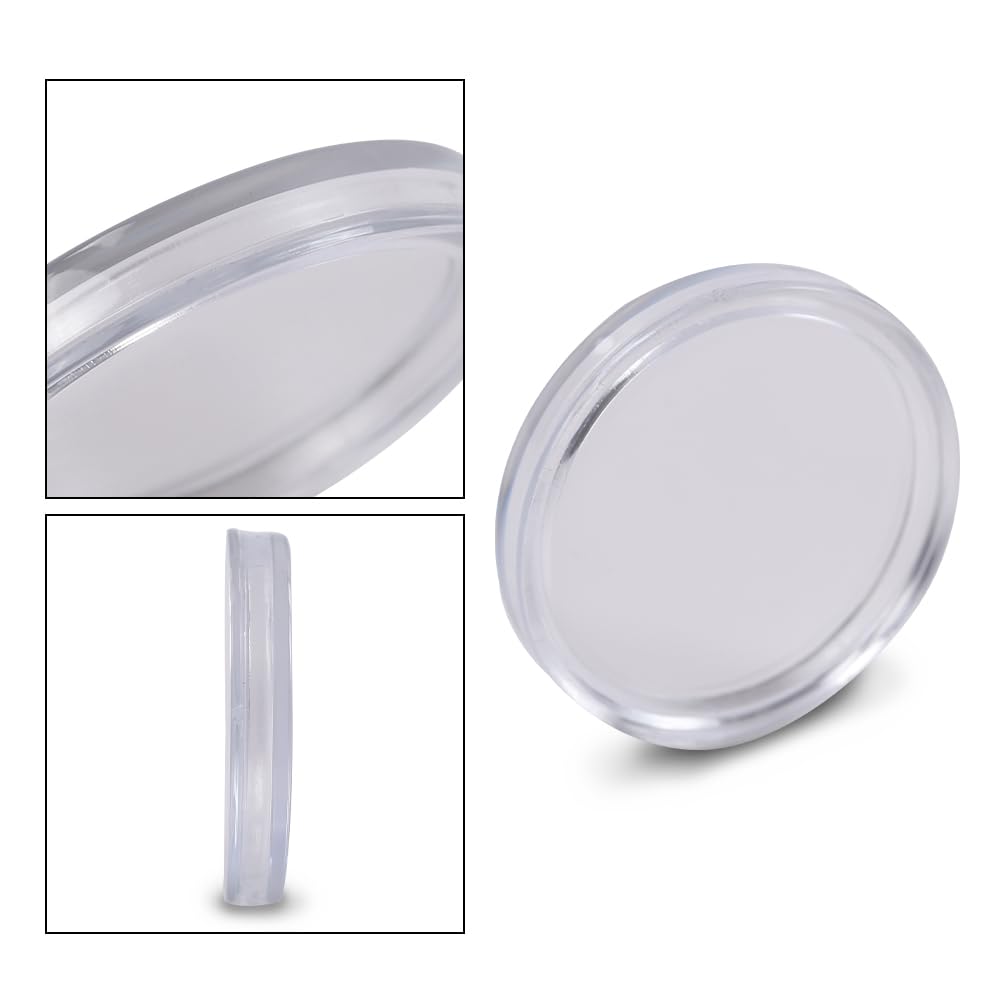 G-PLUS 25 Direct Fit Airtight 30.6mm Coin Holders Capsule Fit for JFK Half Dollar w/Box