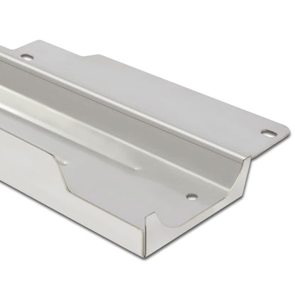 G-PLUS Radiator Support Mirror Stainless Steel Bead Rolled 1978-1988 Compatible with the radiator with Core Width approx 26" (Overall Width approx 31.5")