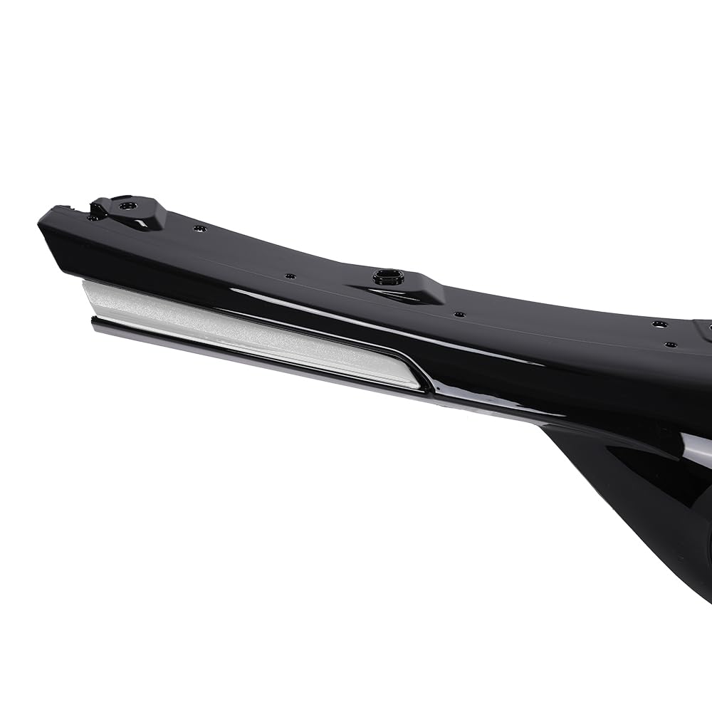 G-PLUS Upper Grille Bumper Assembly Compatible with Toyota RAV4 2016 2017 2018 531010R120, TO1200406 Black