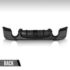 G-PLUS Rear Diffuser Compatible with BMW 3 Series E92 Coupe 2 Door M-Tech Bumper 2007-2013 Not Fit E90, E91 and Regular Bumper Model Rear Bumper Diffuser Lip Glossy Black
