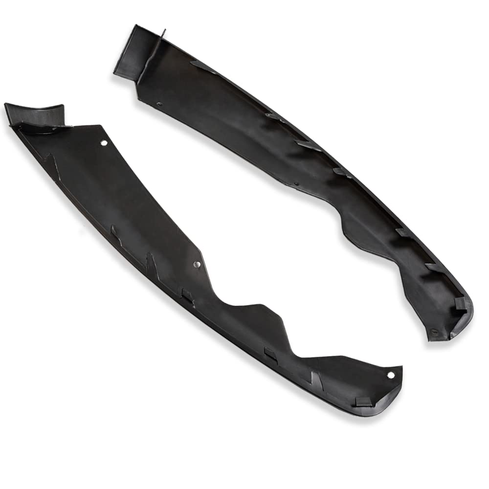 G-PLUS Air Dam Deflector 2 PCS Compatible with Ford Fusion 2013 2014 2015 2016 Front Bumper Lower Valance Panel Driver & Passenger Side Replace OEM FO1017101