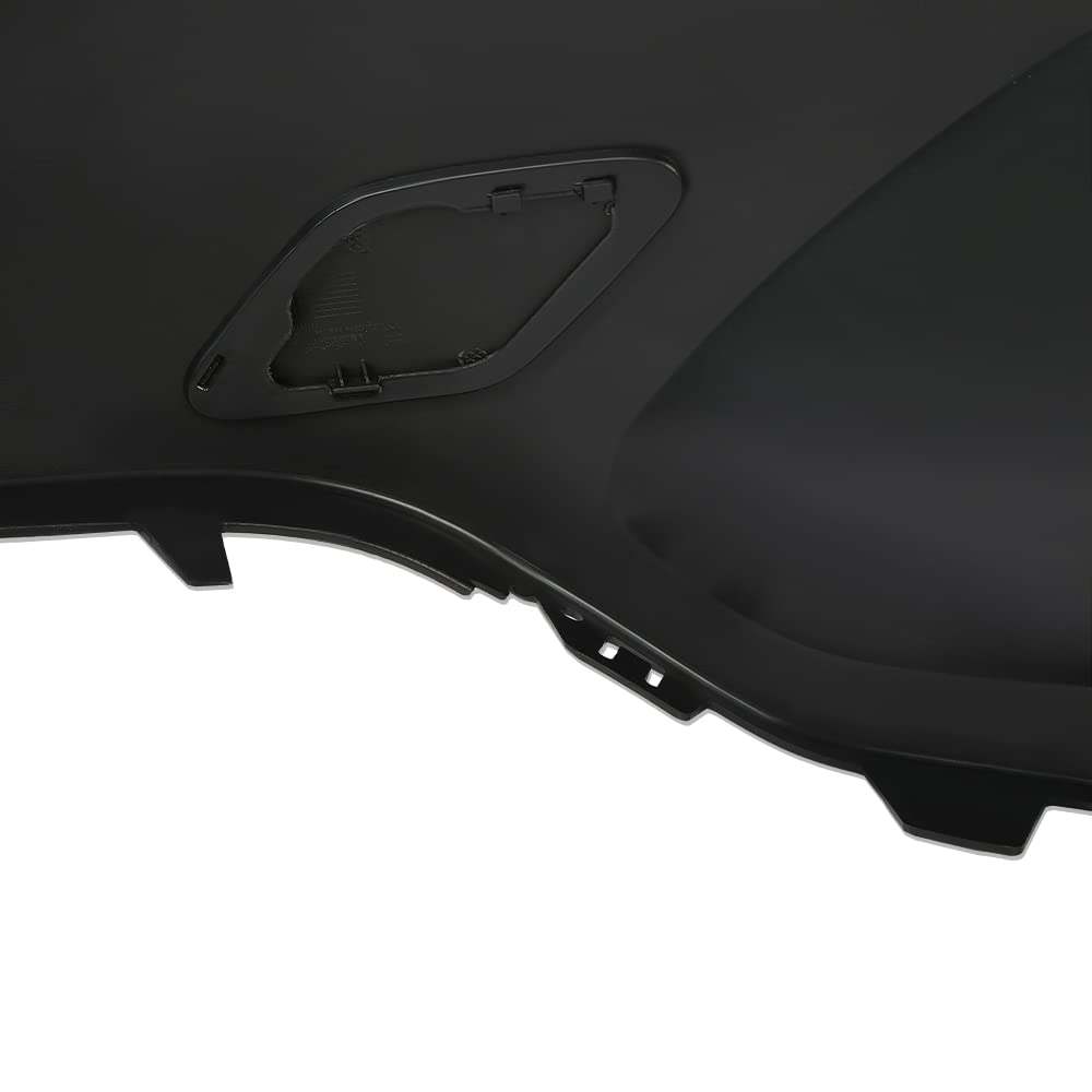 G-PLUS Front Bumper Cover Primed Compatible with Chevy Equinox 2018 2019 2020 Black Bumper Cover
