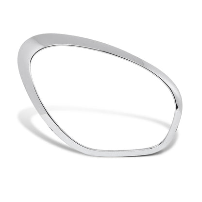G-PLUS Headlight Bezel Compatible with Mini Cooper Countryman 2011-2016 & Paceman 2013-2016 Right Side 51139813824, MC2507103 Silver