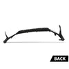 G-PLUS Front Bumper Lower Valance Spoiler Trim Compatible with LX NX200 NX300 F Sport Type Only 2015-2017 LX1093104, LX1095101, 52412-78010, 52411-78020, 5241178020, 5241278010 Chrome Black