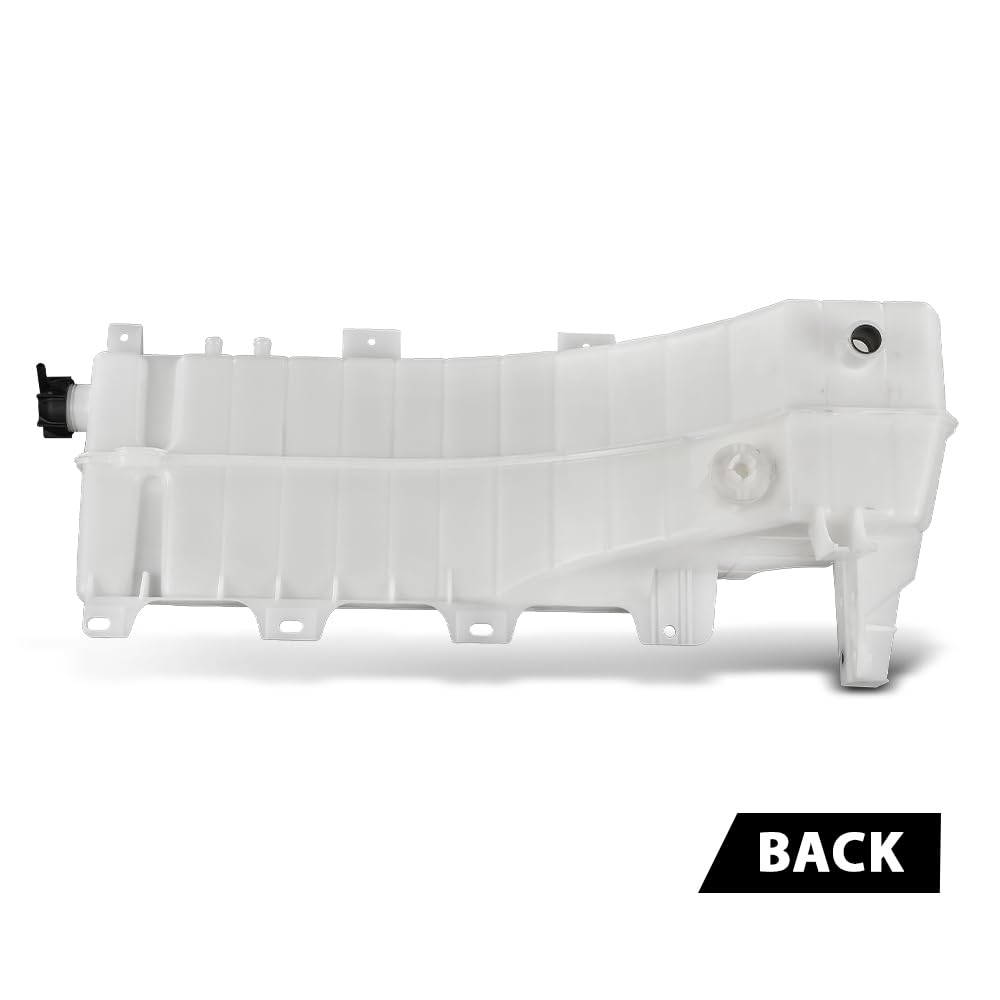 G-PLUS Radiator Coolant Overflow Bottle Tank Reservoir Compatible with Volvo VHD/VNL/VNM 2008-2017 603-5505, HVA02866, 20881604, 20968795, 21000194, 21038101, 21067134, 21074555 White
