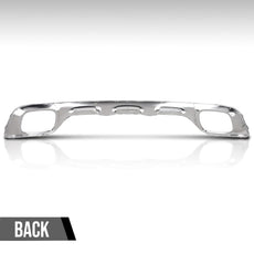 G-PLUS Rear Bumper Valance Panel for Benz GLA250 2018-2020 Silver Close-up View