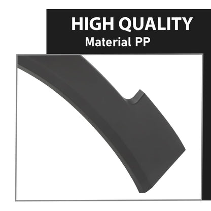 G-PLUS Rear Right Wheel Fender Flare Molding Front Half, Compatible with Jeep Cherokee 2019-2021, 68315998AC