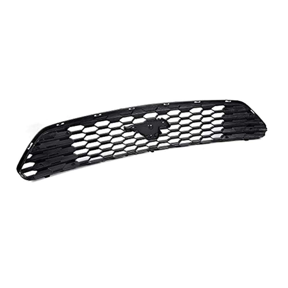 G-PLUS Front Upper Bumper Black Billet Grille Insert Compatible With 2015 Ford Mustang