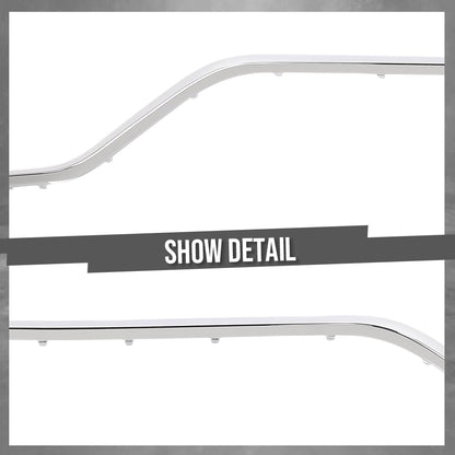 G-PLUS Rear Bumper Lower Molding Compatible with Benz C300 2019-2021 For Models With AMG Styling Package,Without Night Package 2058853903, MB1144133 Silver