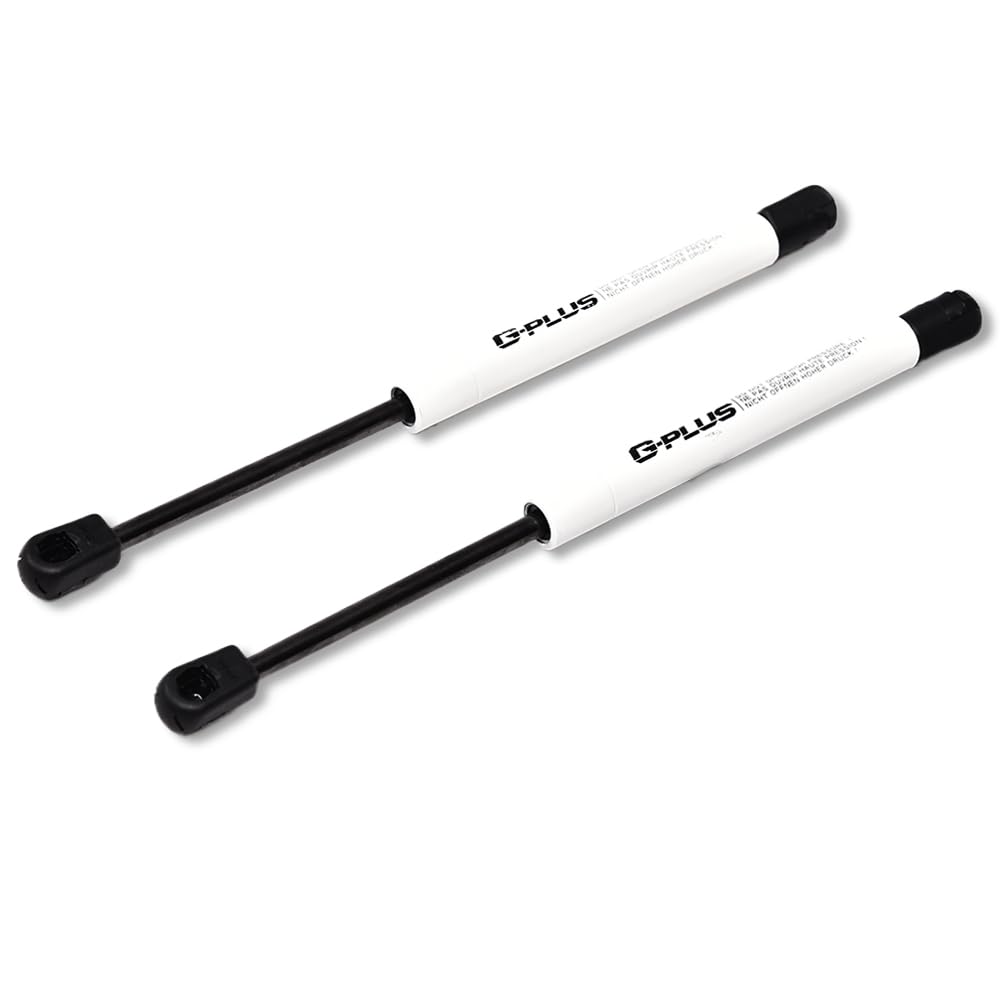 G-PLUS Lift Supports Gas Spring Struts,Compatible with 1999-2004 Jeep Grand Cherokee White 2PCS Gas Struts for Heavy Lid, 55352897AB