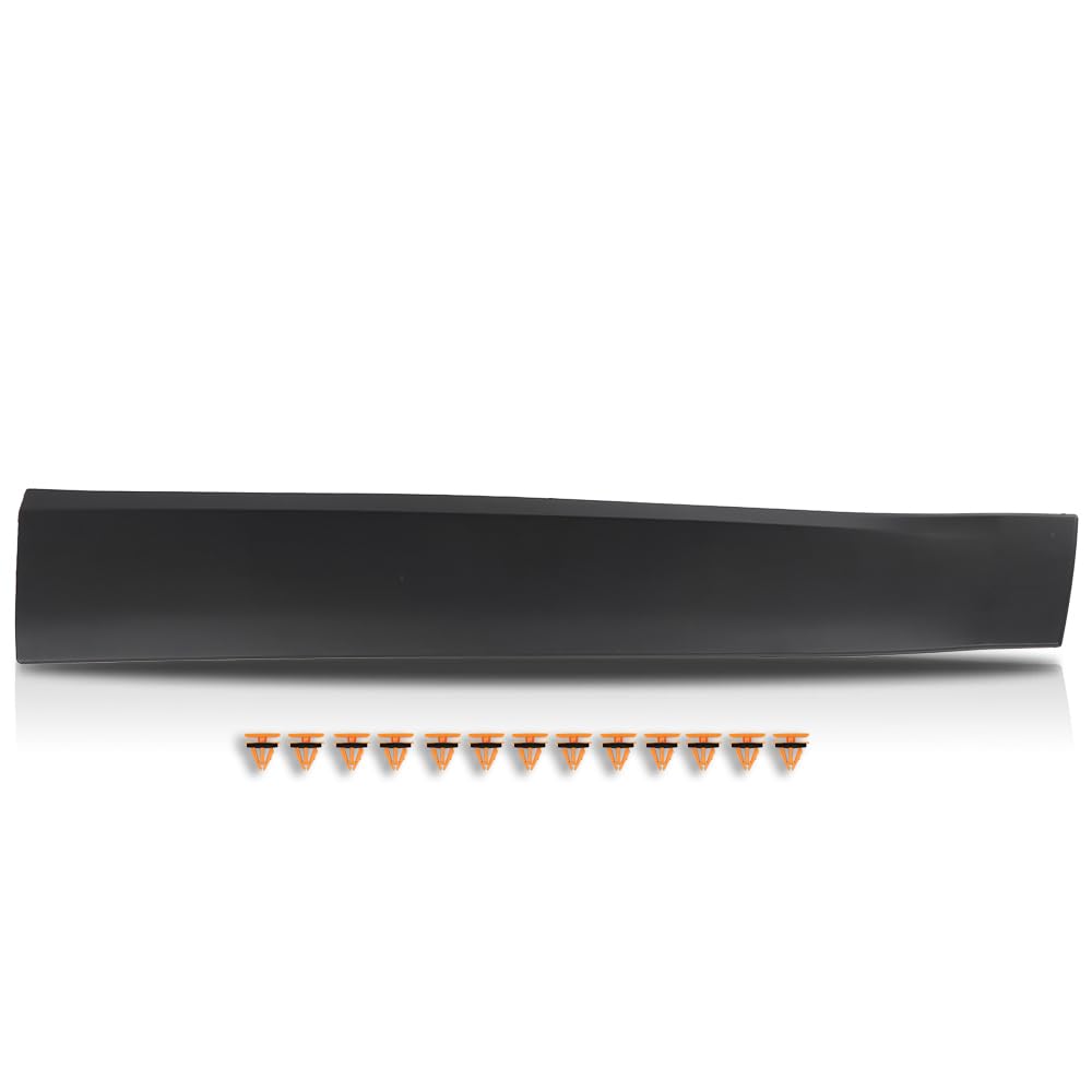 G-PLUS Front Passenger Side Door Molding Compatible with Jeep Cherokee 2014-2018 Black 6VX66RXFAC