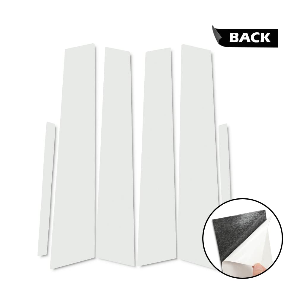 G-PLUS Window Pillar Posts Molding Cover Door Trims Compatible with Honda Civic Sedan 2006-2011